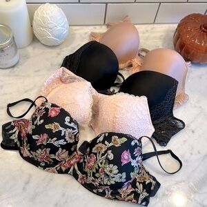 VICTORIAS SECRET 34C Dream Angels Bra Collection